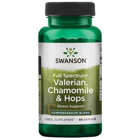 Swanson Valerian (Waleriana Rumianek i Chmiel) - (60 kap)
