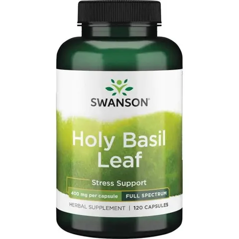 Swanson Holy Basil (bazylia) 400mg - (120 kap)