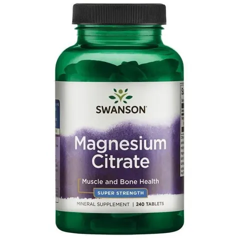Swanson Cytrynian magnezu (240 tab)
