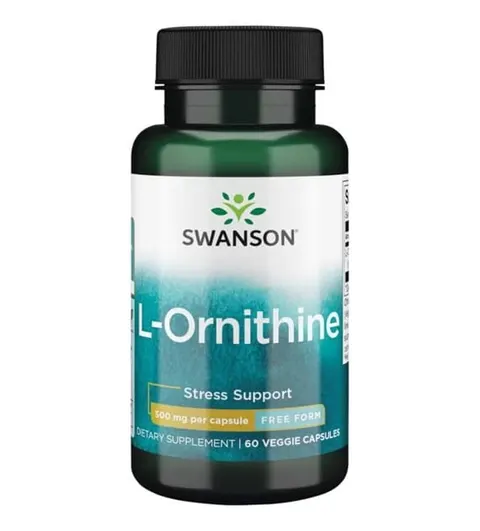 Swanson L-Ornityna 500mg - (60kap)