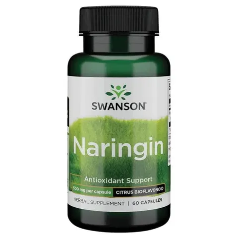 Swanson Naringina 500mg - (60kap) bioflawonoid cytrusowy