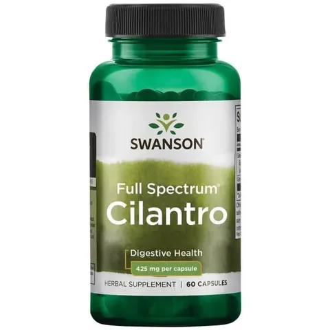 Swanson Cilantro (Kolendra siewna) 425mg - (60 kap)