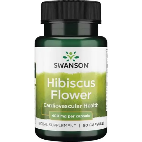 Swanson Full Spectrum Hibiscus Flower Hibiskus 400mg (60kap)