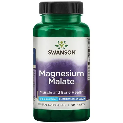 Swanson Jabłczan magnezu (malate)150mg - (60 tab)