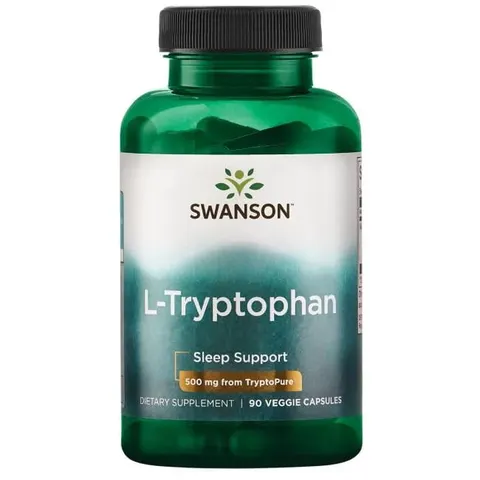 Swanson AjiPure TryptoPure L-Tryptofan 500mg - (90 kap)