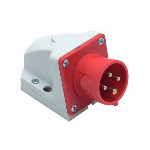 Wtyczka odbiorcza WO324, 32A 4P IP44