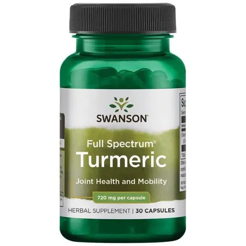 Swanson Turmeric 720mg - (30 kap)