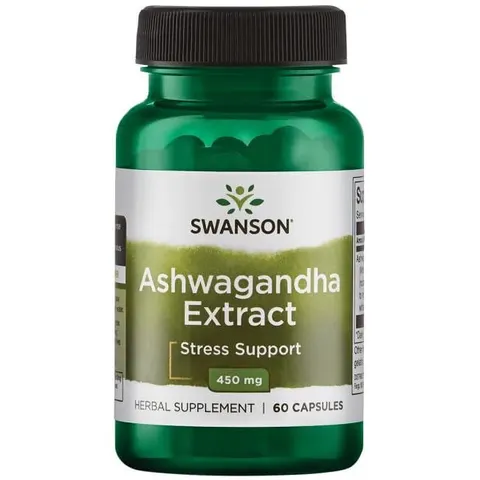 Swanson Ashwagandha Extract Ekstrakt 450mg - (60 kap)