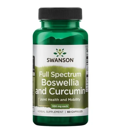 Swanson Full Spectrum Boswellia & Curcumin - (60 kap)