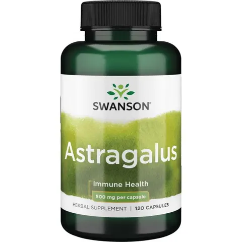 Swanson Astragalus standaryzowany 500mg - (120 kap)