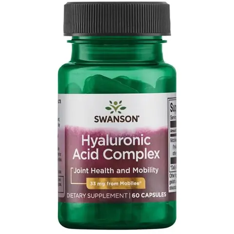 Swanson Hyal-Joint (Hyaluronic Acid Complex) 33mg - (60 kap)