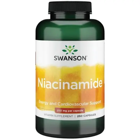 Swanson Niacyna Niacinamide 250mg - (250 kap)