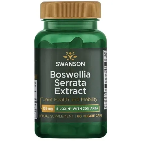 Swanson 5-Loxin Boswellia Serrata Extract 125mg - (60 kap)