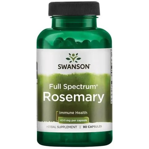 Swanson Rozmaryn 400mg - (90 kap)