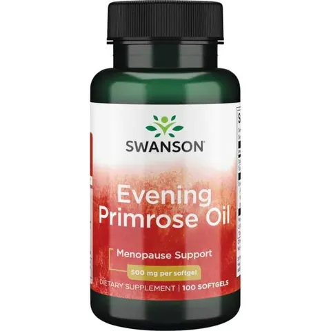 Swanson Olej z wiesiołka (EPO - Evening Primrose Oil) 500mg - (100 kap)