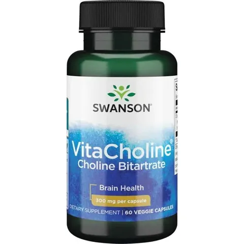 Swanson VitaCholine 300mg - (60 kap)(data do 30.11.2026)