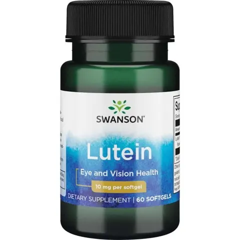 Swanson Luteina (Lutein) 10mg - (60 kap)
