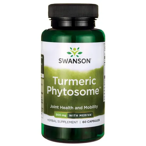 Swanson Turmeric Phytosome™ with Meriva 500mg - (60 kap)
