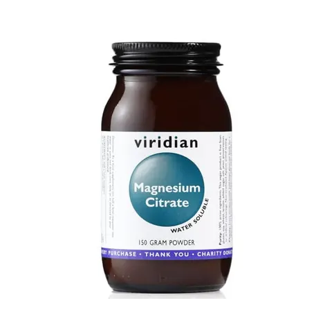 Viridian Magnesium Citrate (Magnez w proszku - vegan) 150g