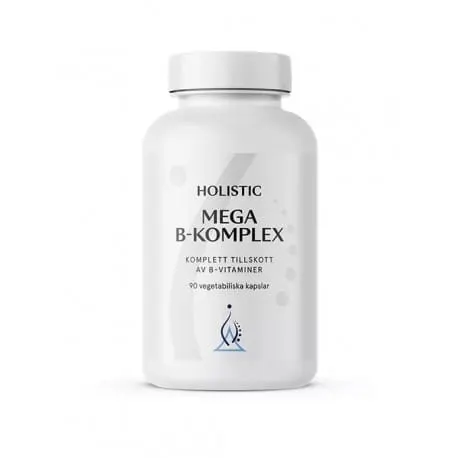 Holistic Mega B-komplex witaminy z grupy B (90 kap)