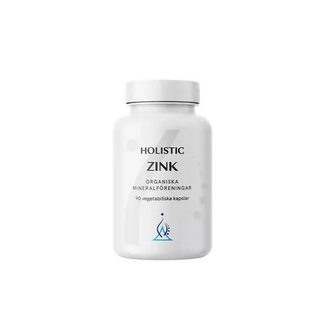 Holistic Zink Cynk organiczny 25 mg (90 kap)