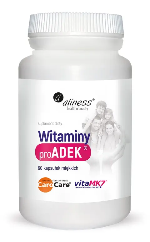 Aliness Witaminy Pro ADEK (60 kap)