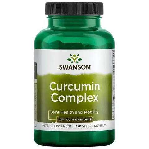 Swanson Kurkumina Complex 350 mg – ekstrakt z kurkumy (120 kapsułek)