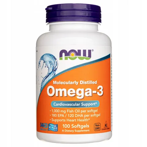 Now Foods omega 3 1000mg (100 kap)