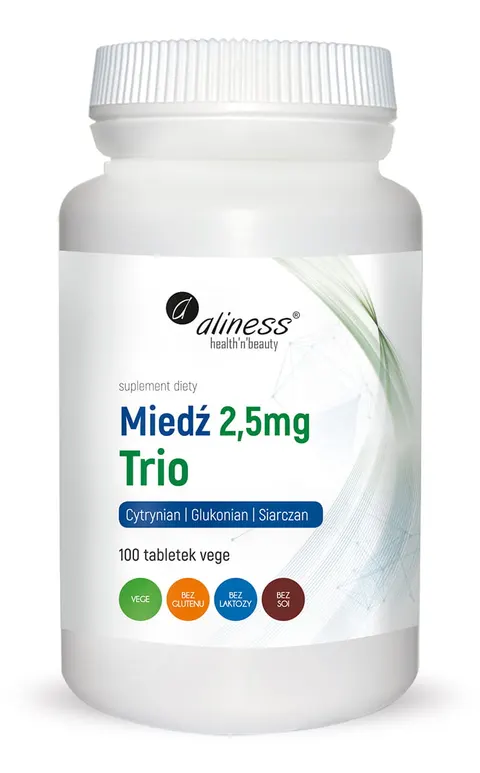 Aliness Miedź trio 2,5 mg (100 tab)