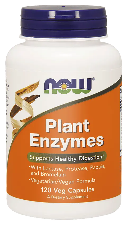 NOW Foods Plant Enzymes -Wsparcie trawienia (240 kap)