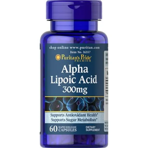 Puritan's Pride Kwas Alfa Liponowy Ala 300 mg(60 kap)