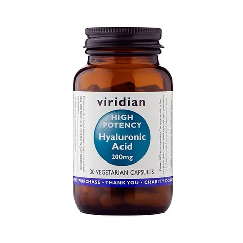 Viridian Kwas hialuronowy 200mg (30 kap)
