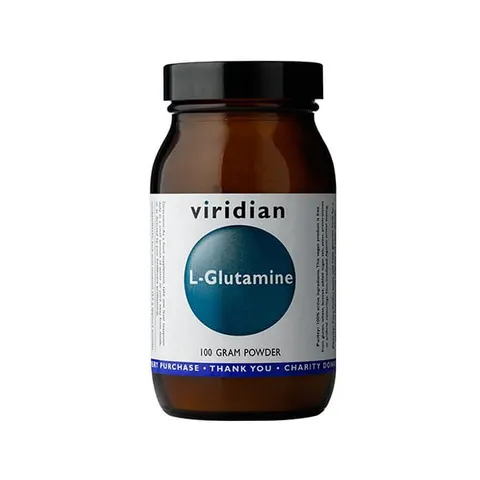 Viridian L-glutamina Proszek Suplement diety (100 g)