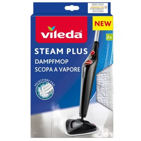 VILEDA Wkład do mopa parowego i 100 stopni STEAM, 2 szt