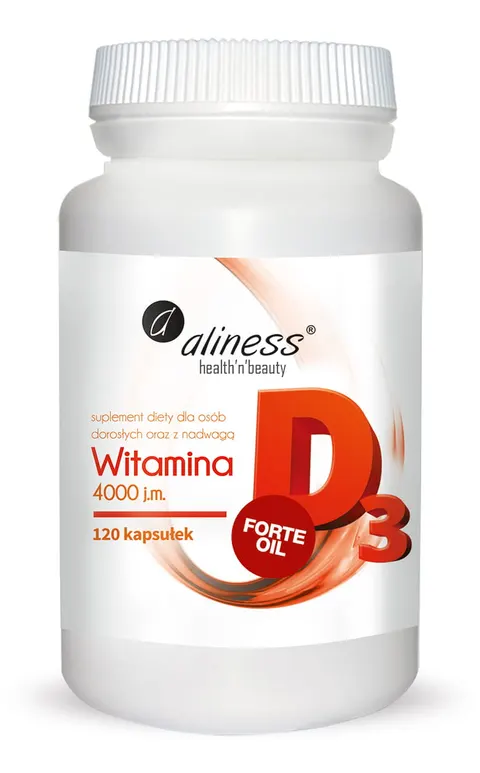 Aliness Witamina D3 4000 Forte (120 kap)