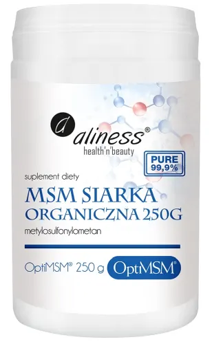 Aliness MSM Siarka Organiczna (250 g)
