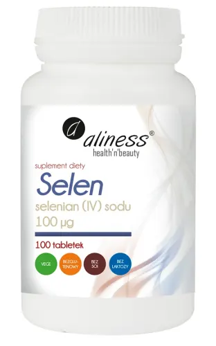 Aliness Selen selenian sodu 100mg (100 tab)