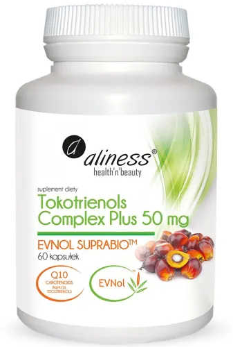 Aliness Tokotrienols Complex Plus 50 mg (60 kap)