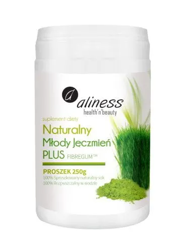Aliness Naturalny Młody Jęczmień PLUS proszek (250g)