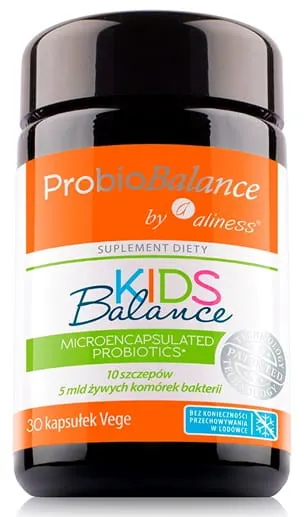 Aliness ProbioBALANCE KIDS (probiotyk) 5 mld Dla Dzieci (30kap)
