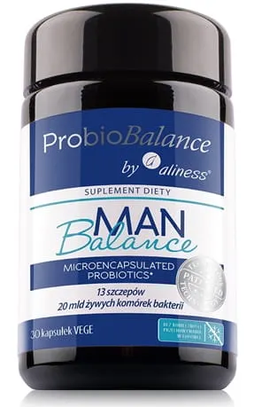 Aliness ProbioBALANCE Man Balance (probiotyk) 20 mld (30 kap )
