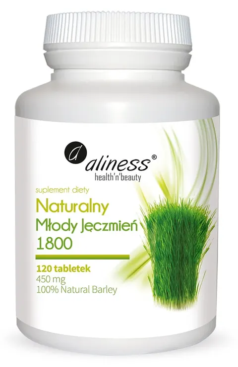 Aliness Naturalny Młody Jęczmień 1800 (120 tab)