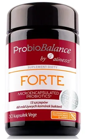 Aliness ProbioBALANCE FORTE (probiotyk) 60 mld. (30 kap)