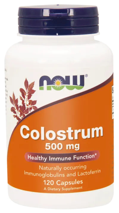 NOW Foods Colostrum 500 mg – Kolostrum (120 kap)