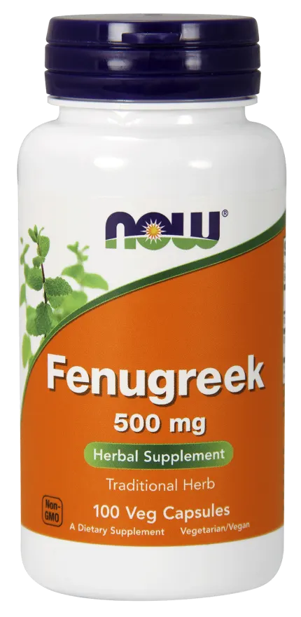 NOW Foods Fenugreek Kozieradka 500mg (100 kap)