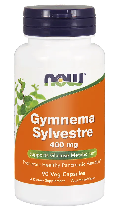 NOW Foods GYMNEMA SYLVESTRE 400 MG (90 kap)