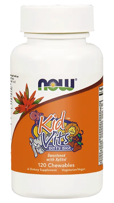 NOW Foods KID VITS Berry Lemonade(120 kap) dla dzieci