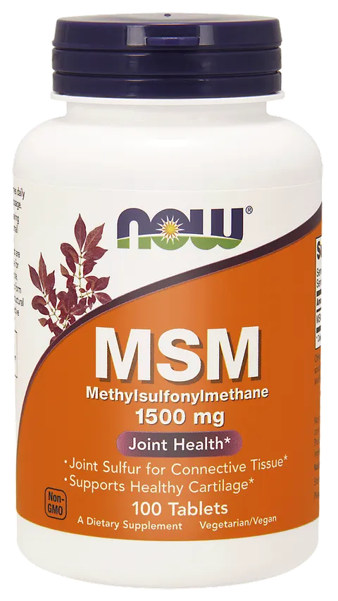 NOW Foods MSM 1500mg (200 tab)