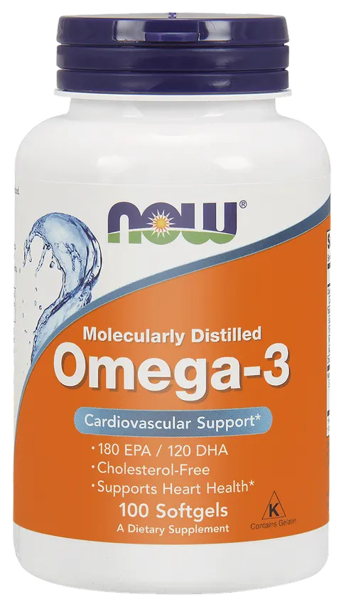 NOW Foods Omega 3 1000mg (200 kap)
