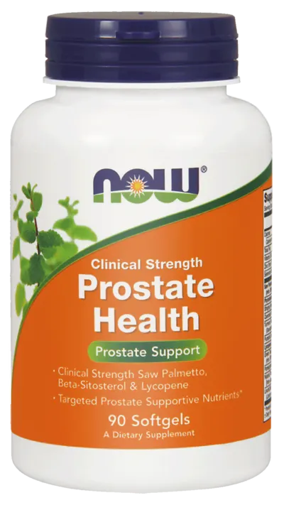 NOW Foods Prostate Health Clinical – zdrowie prostaty (90 kap)